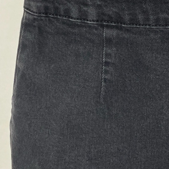 Asos Black Denim Skirt Sz 6(UK 8) - Picture 5 of 6